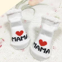 Load image into Gallery viewer, Comfortable Cute Cotton Newborn Soft Baby Girls Boys Socks Infant Toddler Stripe Anti Slip Stretchy Socks
