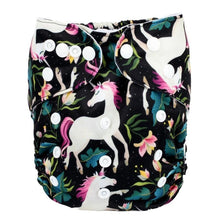 将图片加载到图库查看器，Baby Pocket Cloth Diaper Nappy Reusable Adjustable Washable No Inserts Nappie For Baby In Modern Printed Style
