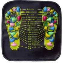 将图片加载到图库查看器，Reflexology Walk Stone Road Foot Massage Mat Acupressure Relax Massage Pad Foot Spa Leg Pain Relief Healthcare Walk Massager Mat

