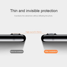 Load image into Gallery viewer, 2pcs Camera Lens Protector Film For iPhone XS Max XR X glass on iPhone X 7 8 6 6S Plus 5 se Camera Lens  Protector Ultra HD Back Camera Lens Tempered Glass Camera Cover Film for iPhone
