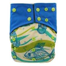 Load image into Gallery viewer, All-In-One  Cloth Diaper for Baby Bamboo Charcoal Eco-friendly Baby Cloth Diaper
