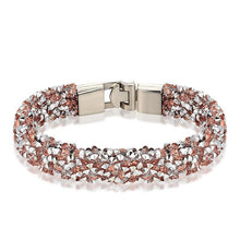 将图片加载到图库查看器，New Modern Fashion Luxury Crystal Shiny Bracelet Amazing Copper Alloy Elegant Bracelet Valentine's Day For Women
