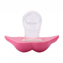将图片加载到图库查看器，Silicone Baby Lip Pacifier Kiss Pink Rose Red Lip Shape Teeth Soothers Funny  Baby Pacifiers For Baby and For Kids
