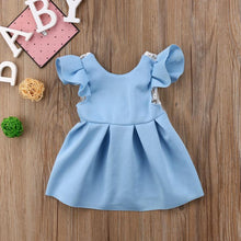 将图片加载到图库查看器，Luxury Modern Elegant Baby Girl Tops Bow Dresses Lace Ball Gown Tutu Party Dress Sundress Baby Girls Princess Clothing Style

