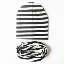 将图片加载到图库查看器，Modern Baby Boys &amp; Girls Hat Scarf Set Beanie Boys Caps with Scarf for Kids In elegant Modern Design
