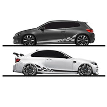 Load image into Gallery viewer, 2pcs/lot 220x25cm Car DIY Both Sides Stickers Race Stripes Camouflage Automobiles Products Car Wrap Vinyl Film Car Accessories
