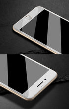 Load image into Gallery viewer, 5D Curved 9H Tempered Glass For iPhone X XR XS 11 12 13 14 Pro Max 6 6S 7 8 Plus SE Mini Full Cover Screen Protector Film 9H Hardness Bubble Free Easy Installation Screen Protective Film
