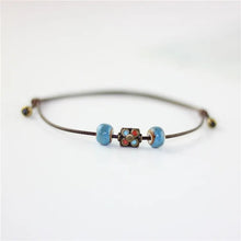Load image into Gallery viewer, National Wind Restoring Ancient Ways Is The High Temperature Glaze Ceramic Handmade Trinkets Women's Fashion  Bracelets #1737
