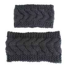 Load image into Gallery viewer, HandmadeKnit Wool Hairband for Mother &amp; Daughter Headband Knit Flower Hairband Ear Warmer Headwrap
