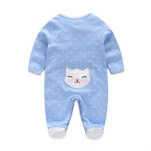 Load image into Gallery viewer, Baby Clothes Newborn Home Wear Cotton Baby Girl Romper  Baby Costume Infant Boy Sleep Comfortable Pajamas
