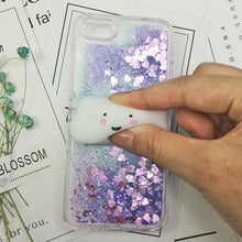 Load image into Gallery viewer, 3D  Cat Case For Iphone 5s Se 7 7 Plus Case Liquid Quicksand Glitter Silicone Case For Iphone 8 8 Plus X 6 6s Cover  Rubber Silicone Phone Case
