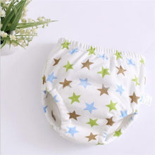 Load image into Gallery viewer, 6 Layer Baby Cotton Training Pants Panties Cloth Diapers Reusable Child Nappies Breathable Diaper
