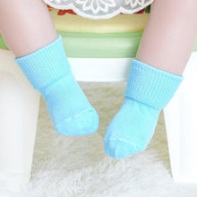 Load image into Gallery viewer, Cotton Baby Candy Color Anti Slip  Soft Kids Floor Socks For Newborn Baby Boy And Girls
