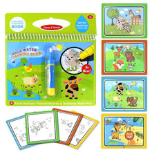Load image into Gallery viewer, Magic Water Drawing Books Coloring Books Doodle &amp; Magic Pen Painting Drawing Board Children  Painting Toys Birthday Gifts
