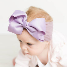 Load image into Gallery viewer, Baby Girls Headbands  Hair Accessories Turban Solid Head wear Hair Band Bow Girl Accessories
