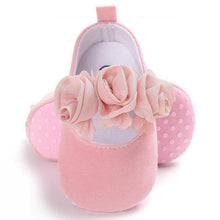 将图片加载到图库查看器，Infant Newborn Soft Sweet Baby Shoe Kids Wedding Party Dress Footwear Children Princess First Walker Baby Girl Shoes
