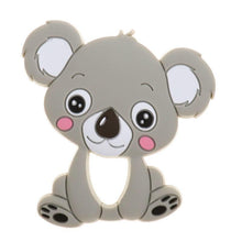 Load image into Gallery viewer, Unicorn Silicone Baby Teether Cartoon Animal BPA Free Rodents Teething  Shower Gifts Koala Penguin Owl Fox For Kids
