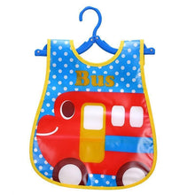Load image into Gallery viewer, Waterproof Long Sleeve Girl Bibs Kids Burp Cloth Feeding Bib with Pocket Bib For Kids

