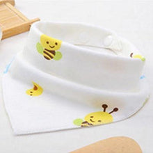 Load image into Gallery viewer, Baby Bibs Cute Cartoon Pattern bib  Burp Cloths Saliva Towel Cotton Infant Burp Cloths Bib For Kids
