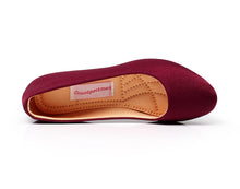 Load image into Gallery viewer, Women Ballet Shoes Women Wedges Shoes for Work Cloth Sweet Loafers Slip On Women's Pregnant Wedges  Shoes Oversize Boat Shoes
