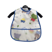 将图片加载到图库查看器，Adjustable Baby Bibs Waterproof Lunch Feeding Bibs Baby Cartoon Feeding Cloth Children Baby Bib for Kids
