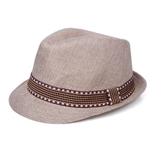 Load image into Gallery viewer, Modern Baby Hat Children Jazz Straw Cap for Baby Boys/Girls Cap Baby Hat For Kids Sun Cap  For Kids In Elegant Design
