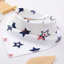 Load image into Gallery viewer, Baby Bibs Cute Cartoon Pattern bib  Burp Cloths Saliva Towel Cotton Infant Burp Cloths Bib For Kids
