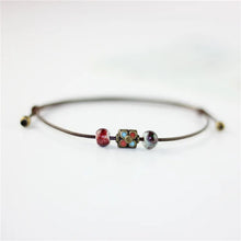 Load image into Gallery viewer, National Wind Restoring Ancient Ways Is The High Temperature Glaze Ceramic Handmade Trinkets Women's Fashion  Bracelets #1737
