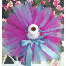 将图片加载到图库查看器，Luxury Modern Elegant Baby Girl Tulle Tutu Skirt and Flower Headband Set Newborn Dress With Big Bow And With Headband
