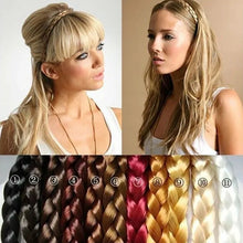 将图片加载到图库查看器，Wholesale Fashion Women's Hair Accessories,Synthetic Band Plait Elastic Bohemia Braids Hairband Headband Free Shipping Gift JJ85
