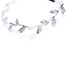 Load image into Gallery viewer, Luxury Modern Gold Silver Leaves Hairbands Summer Hair Accessories Bridal Trendy Jewelry For Mother and  Daughter
