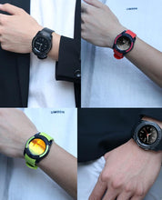 Load image into Gallery viewer, Famous Sport Men Smart Watch WIth SIM card For Android and IOS sistems With Camera Rounded Answer Call Dial Call Smartwatch and  Heart Rate Fitness Tracker
