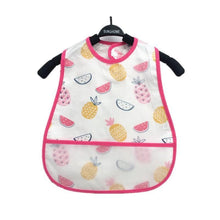 将图片加载到图库查看器，Adjustable Baby Bibs Waterproof Lunch Feeding Bibs Baby Cartoon Feeding Cloth Children Baby Bib for Kids
