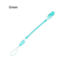 将图片加载到图库查看器，Toddler Pacifier Soother Nipple Clip Chain Holder Strap Baby Chew Toy for Baby Pacifier

