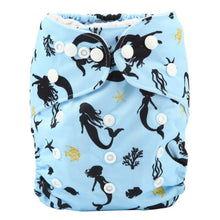 将图片加载到图库查看器，Baby Pocket Cloth Diaper Nappy Reusable Adjustable Washable No Inserts Nappie For Baby In Modern Printed Style
