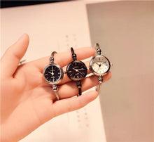 Load image into Gallery viewer, Small Gold Bangle Bracelet Luxury Watches Stainless Steel Retro Ladies Quartz Wristwatches Fashion Casual Women Dress Watch For Women and Girls
