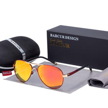 Load image into Gallery viewer, Luxury Pilot  Aviation Polarized High Quality Metal Frame  Sunglasses With UV400 Protection
