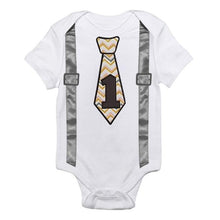 Load image into Gallery viewer, Baby Clothing Bow Body Rompers Clothing Newborn Baby Clothes Jumpsuit for Baby Boys and Girls  For Birthday Party

