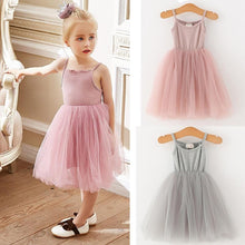 Load image into Gallery viewer, Ballet Luxury Modern Summer Baby Girl Outfit Christening Newborn Gown for Children Kids Dress
