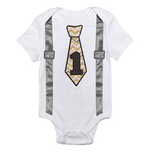 Load image into Gallery viewer, Baby Clothing Bow Body Rompers Clothing Newborn Baby Clothes Jumpsuit for Baby Boys and Girls  For Birthday Party
