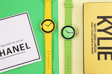 将图片加载到图库查看器，Fashion Women's Watches Leather Ladies Watch Women Watches Young Girl Watch Simple Clock For Women and Girls

