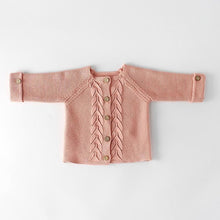 将图片加载到图库查看器，Modern Cotton Baby Girl Cardigan Clothes With knitted Outerwear &amp; Coats for Infant Boys and Girls Romper Winter Jumpsuit
