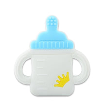 Load image into Gallery viewer, Baby Teethers Cartoon Animal Baby Teething Toy Penguin Silicone Teether Unicorn Pendant Raccoon Accessories
