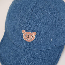 Load image into Gallery viewer, Luxury Summer Newborn Baby Sun Hat Cotton Beret Hat Cartoon Striped Bear Snapback Baseball Cap Baby Hats For girls and Boys Kids

