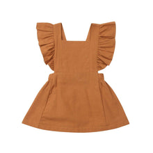 Load image into Gallery viewer, Modern Summer Casual Cute Infant Kids Baby Girl Summer Color Ruffle Princess Party Dress Clothes
