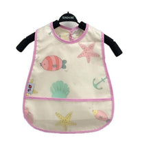 将图片加载到图库查看器，Adjustable Baby Bibs Waterproof Lunch Feeding Bibs Baby Cartoon Feeding Cloth Children Baby Bib for Kids
