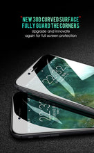 将图片加载到图库查看器，30D Curved Edge Full Cover Protective Glass On The For iPhone 7 8 6 6S Plus Tempered Screen Protector For X XR XS Max Glass Film Tempered Glass Anti Scratch Phone Screen Protector iPhone Glass
