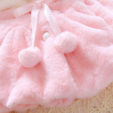 Load image into Gallery viewer, Baby Girls Coat Winter Spring Baby Girls Princess Coat Jacket Rabbit Ear Hoodie Casual Outerwear For Girl Infants Clothing Jacket Luxury Style
