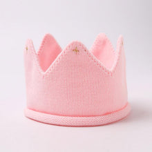 Load image into Gallery viewer, Crown Baby Hat Photography Props Knit Newborn Baby Girl Boy Hat Turban Infant Toddler Beanie Cap For Kids
