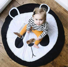 将图片加载到图库查看器，Luxury Mdoern Cartoon Animals Baby Play Mat Foldable Kids Crawling Pad Round Carpet Rug Toys Cotton Children Room Decor Photo Props Carpet For Kids
